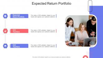 Expected Return Portfolio In Powerpoint And Google Slides Cpb