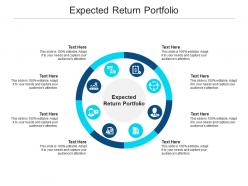 Expected return portfolio ppt powerpoint presentation styles designs download cpb
