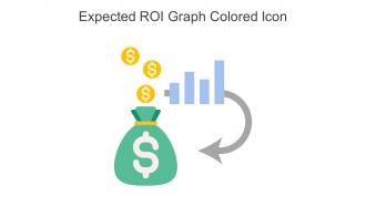 Expected ROI Graph Colored Icon In Powerpoint Pptx Png And Editable Eps Format