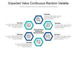 Expected value continuous random variable ppt powerpoint presentation model objects cpb