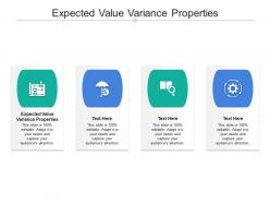 Expected value variance properties ppt powerpoint presentation infographic template introduction cpb
