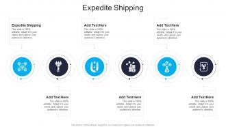 Expedite Shipping In Powerpoint And Google Slides Cpb