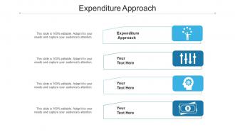 Expenditure approach ppt powerpoint presentation portfolio inspiration cpb