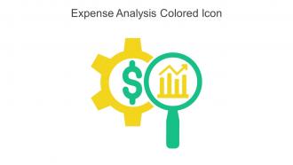 Expense Analysis Colored Icon In Powerpoint Pptx Png And Editable Eps Format