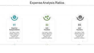 Expense Analysis Ratios In Powerpoint And Google Slides Cpb
