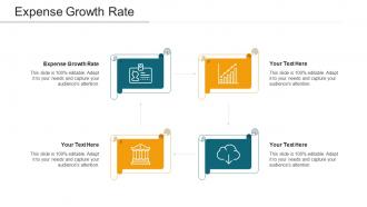 Expense Growth Rate Ppt Powerpoint Presentation Layouts Deck Cpb