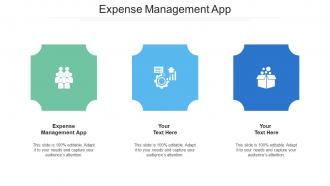 Expense Management App Ppt Powerpoint Presentation Model Portfolio Cpb