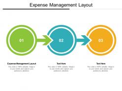 Expense management layout ppt powerpoint presentation outline examples cpb
