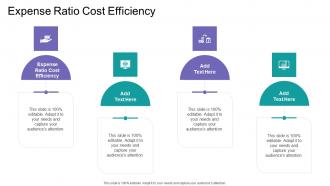 Expense Ratio Cost Efficiency In Powerpoint And Google Slides Cpb