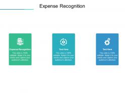 Expense recognition ppt powerpoint presentation layouts graphics tutorials cpb