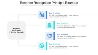 Expense Recognition Principle Example In Powerpoint And Google Slides Cpb