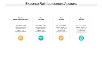 Expense reimbursement account ppt powerpoint presentation slides sample cpb