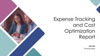 Expense Tracking And Cost Optimization Report PPT Structure AT
