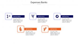 Expenses Banks Ppt Powerpoint Presentation Icon Example Cpb
