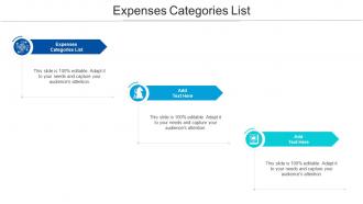 Expenses Categories List In Powerpoint And Google Slides Cpb