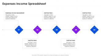 Expenses Income Spreadsheet In Powerpoint And Google Slides Cpb