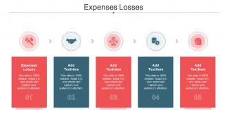 Expenses Losses Ppt Powerpoint Presentation Inspiration Diagrams Cpb