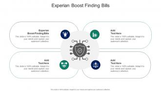 Experian Boost Finding Bills In Powerpoint And Google Slides Cpb