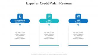 Experian Credit Match Reviews In Powerpoint And Google Slides Cpb