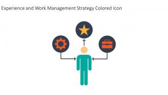 Experience And Work Management Strategy Colored Icon In Powerpoint Pptx Png And Editable Eps Format