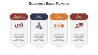 Experience based rewards ppt powerpoint presentation styles mockup cpb