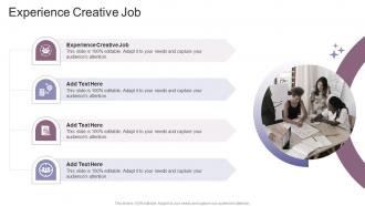 Experience Creative Job In Powerpoint And Google Slides Cpb