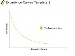 Experience curves ppt powerpoint presentation diagram templates