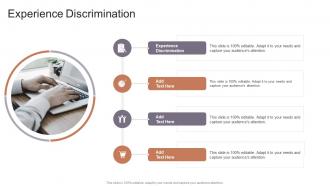 Experience Discrimination In Powerpoint And Google Slides Cpb