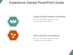 Experience gained powerpoint guide