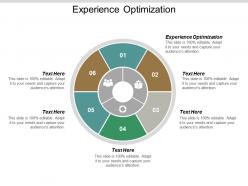 Experience optimization ppt powerpoint presentation outline graphic tips cpb