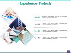 Experience projects powerpoint slide backgrounds