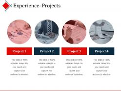 Experience projects powerpoint themes