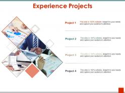 Experience projects ppt design templates