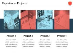 Experience Projects Ppt Outline