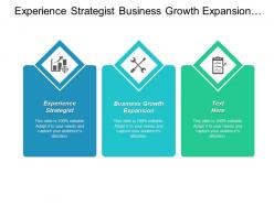 experience_strategist_business_growth_expansion_culture_engagement_strategy_cpb_Slide01