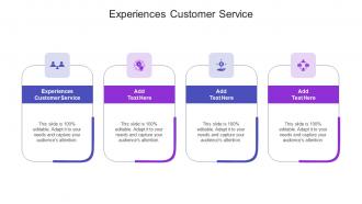 Experiences Customer Service In Powerpoint And Google Slides Cpb