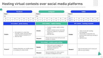 Experiential Marketing Guide Hosting Virtual Contests Over Social Media Platforms