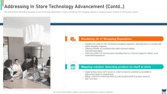 Experiential retail strategy addressing in store technology advancement contd