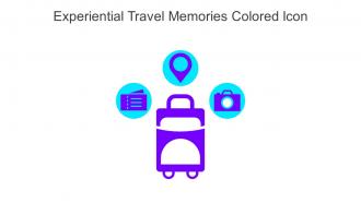 Experiential Travel Memories Colored Icon In Powerpoint Pptx Png And Editable Eps Format