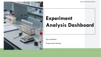 Experiment Analysis Dashboard PPT Summary VA