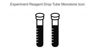 Experiment Reagent Drop Tube Monotone Icon In Powerpoint Pptx Png And Editable Eps Format