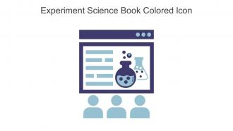 Experiment Science Book Colored Icon In Powerpoint Pptx Png And Editable Eps Format