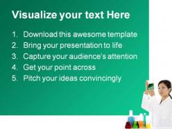 Experiment science powerpoint templates and powerpoint backgrounds 0711