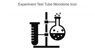 Experiment Test Tube Monotone Icon In Powerpoint Pptx Png And Editable Eps Format