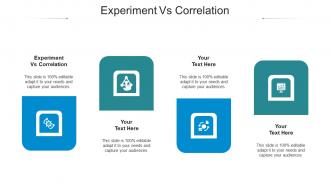 Experiment vs correlation ppt powerpoint presentation slides show cpb