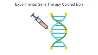 Experimental Gene Therapy Colored Icon In Powerpoint Pptx Png And Editable Eps Format