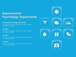 Experimental psychology experiments ppt powerpoint presentation model design inspiration