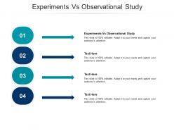 Experiments vs observational study ppt powerpoint presentation show files cpb