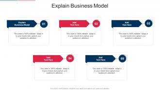Explain Business Model In Powerpoint And Google Slides Cpb