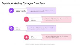 Explain Marketing Changes Over Time In Powerpoint And Google Slides Cpb